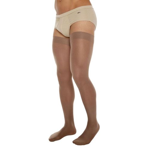 Meia Kendall 7/8 Média Compressão Masculina Bege G com 1 Par