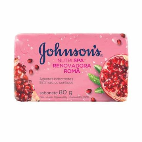 Sabonete em Barra Johnson's Nutri SPA Romã 80g