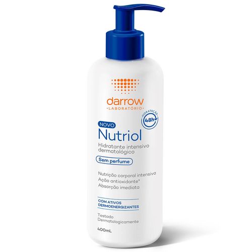 Hidratante Corporal Darrow Nutriol sem Perfume 400ml