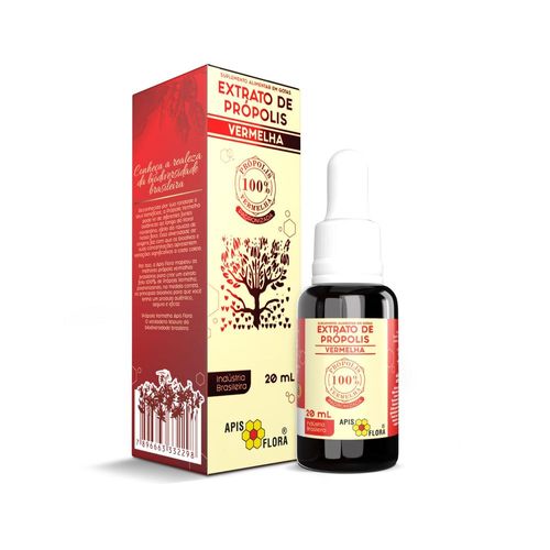 Extrato de Própolis Vermelha Apis Flora 20ml