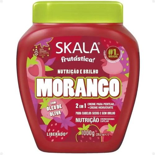 Creme de Tratamento Capilar Skala Morango 2 em 1 1Kg