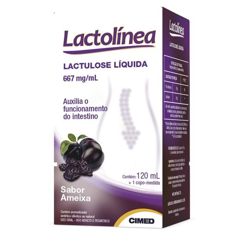 Lactolínea 667mg/ml com Copo Medidor Solução de Uso Oral Frasco 120ml