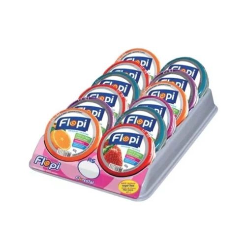Balas Flopi Sortida Lata com 12 Unidades com 40g