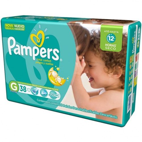 Fralda Pampers Confort Sec Mega G com 38 Unidades