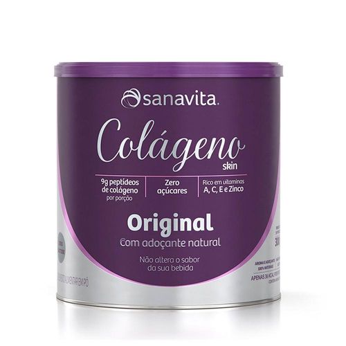 Colágeno Hidrolisado Pó Skin Sabor Original 300g