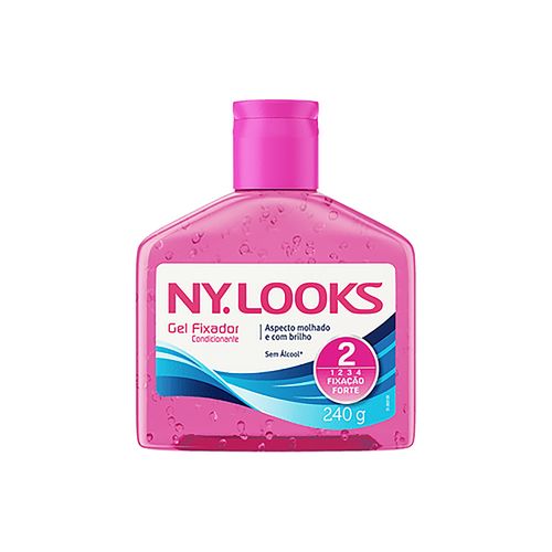 Gel Condicionador Fixador Ny Looks Fator 2 240g