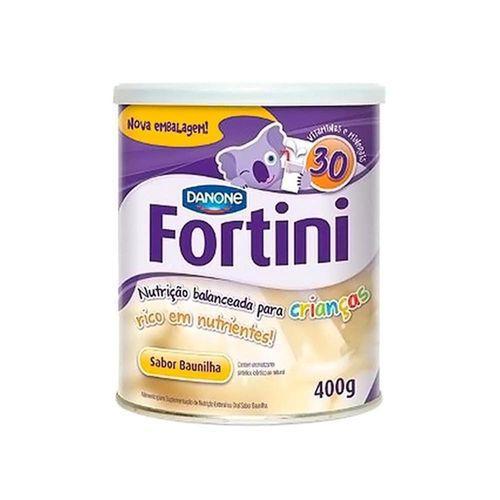 Suplemento Infantil Sabor Baunilha Fortini Plus 400g