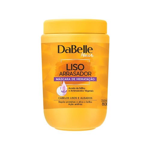 Máscara Capilar para Hidratação DaBelle Hair Liso Arrasador 800g