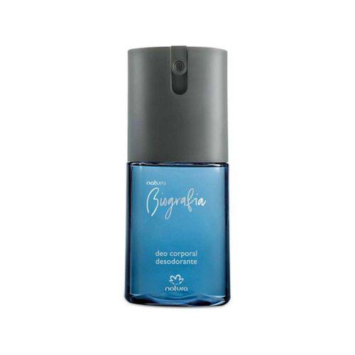 Desodorante Masculino Biografia Deo Corporal Natura 100ml