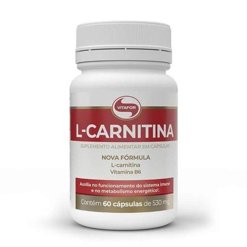 L-Carnitina Vitafor com 60 Cápsulas