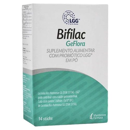 Bifilac Geflora 5 Bilhões UFC com 14 Sticks com 2g