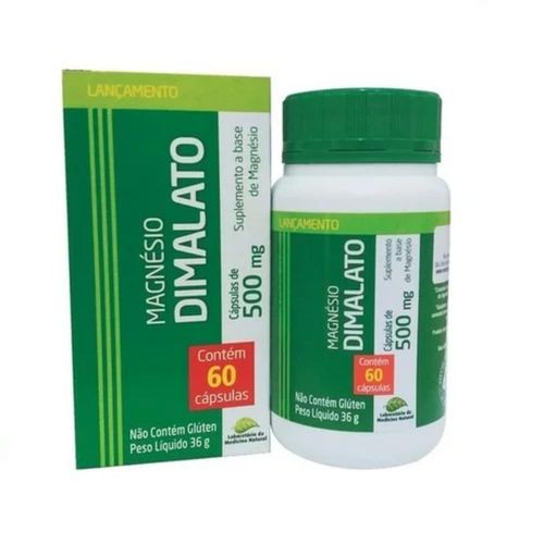 Magnésio Dimalato Medinal com 60 Cápsulas