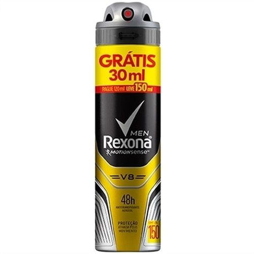 Desodorante Aerosol Rexona Man Pague 120ml e Leve 150ml