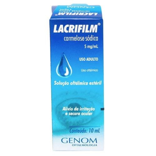 Lacrifilm 5mg/ml Solução de Uso Oftálmico 10ml