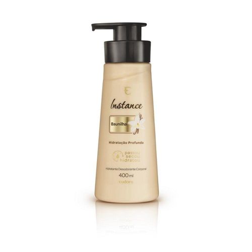 Hidratante Corporal Instance Nutrição Eudora 400ml