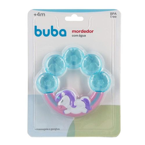 Mordedor com Água Buba Unicórnio com 1 Unidade