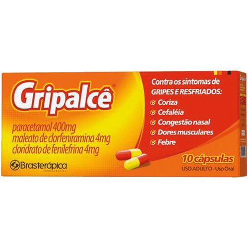 Gripalce com 10 Cápsulas
