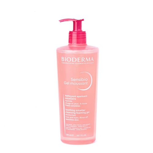 Gel de Limpeza Micelar Sensibio Gel Moussant Bioderma 500ml