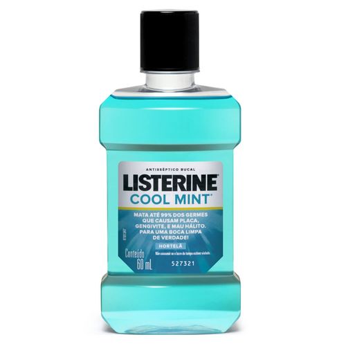 Enxaguante Antisséptico Bucal Listerine Cool Mint Pague 750ml e Leve 1,5L