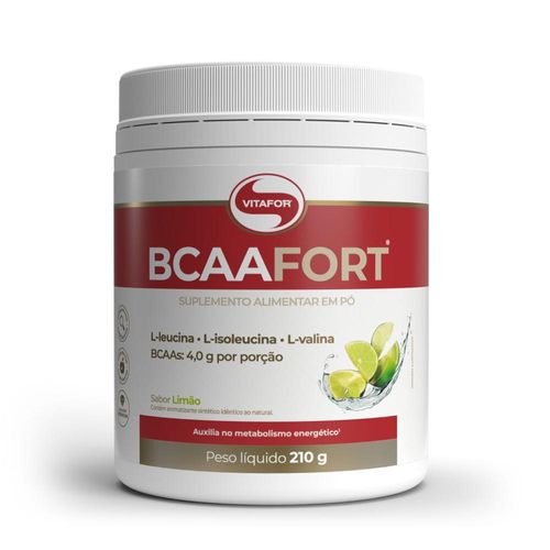BCAA Fort Limão Vitafor 210g