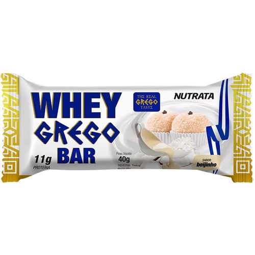 Whey Grego Barra Proteica Beijinho 40g