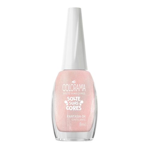 Esmalte Colorama Solte Suas Cores Cremoso Cintilante Fantasia Ok 8ml