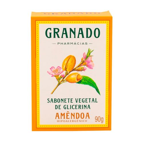 Sabonete em Barra Glicerina Amêndoa Granado 90g
