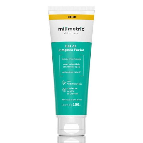 Milimetric Skincare Gel de Limpeza Facial 100g