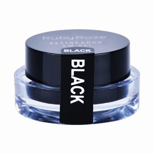 Ruby Rose Delineador Gel Olho Black REF Hb8401 3.3g