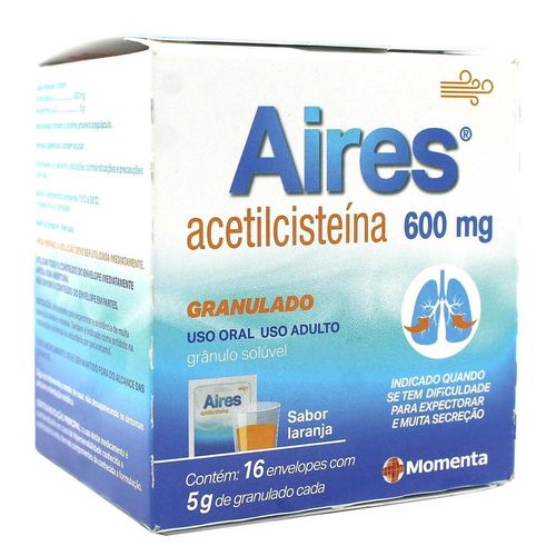 Grânulos de Uso Oral Aires com 16 Envelopes com 5g