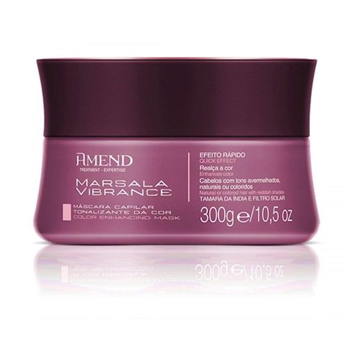 Máscara Capilar Amend Marsala Vibrance 300g
