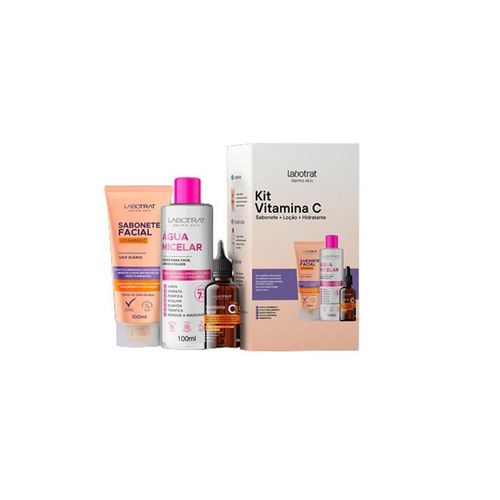 Kit Labotrat Facial Antienvelhecimento Vitamina C 3 Passos com 1 Unidade