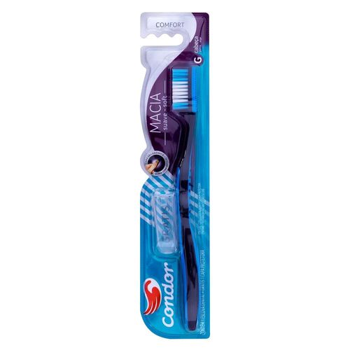 Escova Dental Condor Comfort Macia com 1 Unidade