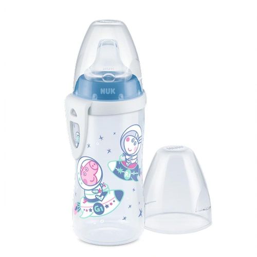 Copo de Treinamento Nuk Active Cup Controle de Temperatura Peppa Pig Cor Azul Capacidade 300ml