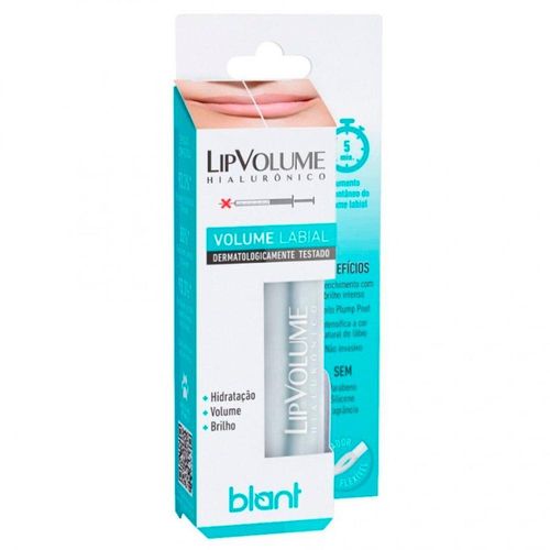 Lip Volume Hialurônico Gloss Volume Labial Incolor Blant 4ml