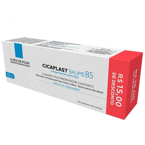 Creme Hidratante Reparador Corporal Cicaplast Baume B5 La Roche-Posay 40ml