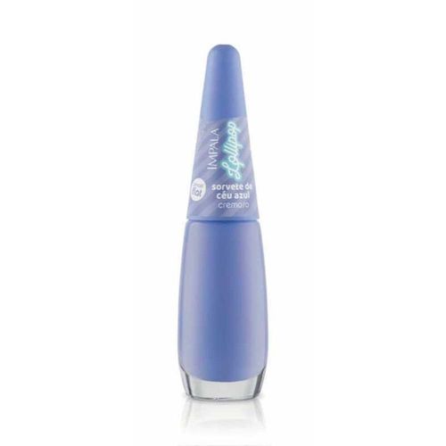 Esmalte Cremoso Impala Sorvete de Céu Azul 7,5ml