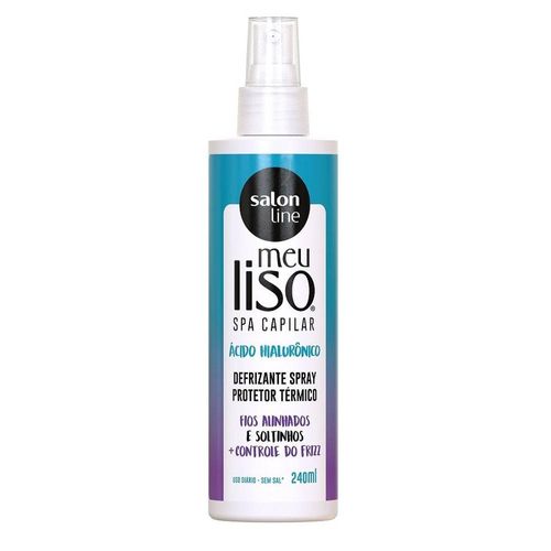 Defrizante Meu Liso Ácido Hialurônico Salon Line 240ml