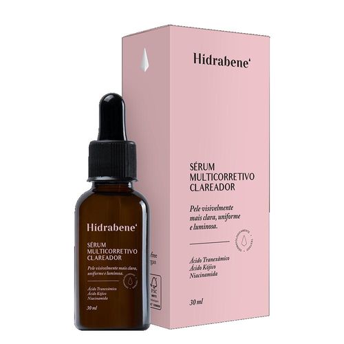 Sérum Multicorretivo Clareador Facial Hidrabene 30ml