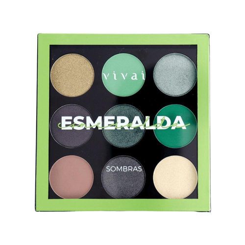 Vivai Paleta de Sombras Pó Esmeralda com 1 Unidade