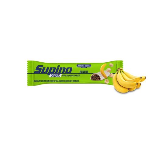 Barra Supino Banana com Chocolate Branco 24g