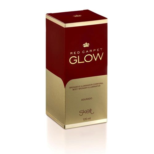 Red Carpet Glow Creme Bronzer e Iluminador Corporal 120ml