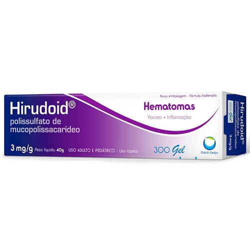 Hirudoid 3mg/g Gel de Uso Dermatológico Bisnaga 40g