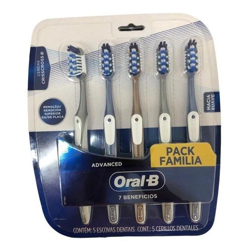 Oral B Pro Saude Escova Dental 7 Beneficios 40 Macia com 1 Unidade