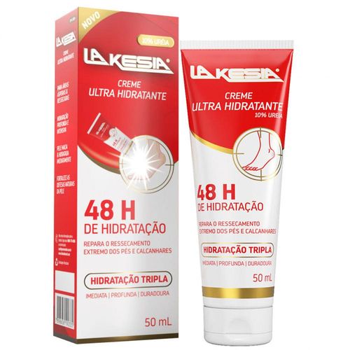 Creme Ultra Hidratante para os Pés Lakesia 50ml