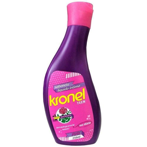 Sabonete Líquido Íntimo Kronel Teen Pink 250ml