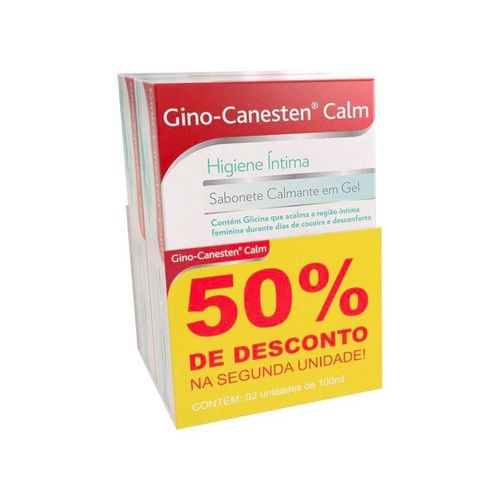 Gino-Canesten Calm Gel de Uso Ginecológico Pague 1,5 e Leve 2 Unidades com 100ml