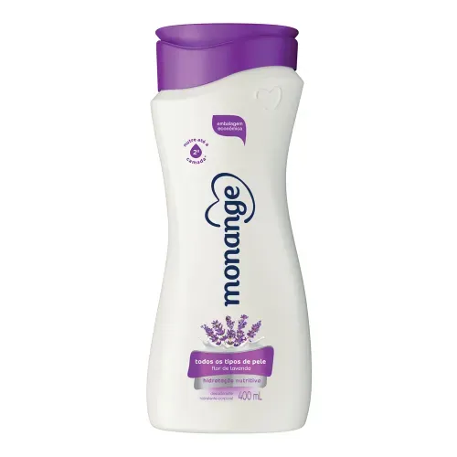Hidratante e Desodorante Corporal Monange Flor de Lavanda 400ml