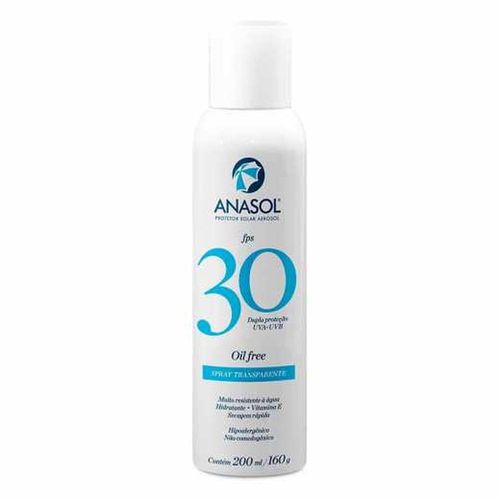 Protetor Solar FPS 30 Spray Anasol 200ml