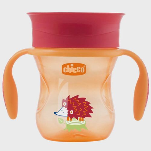 Copo de Treinamento 360 12 Meses Laranja 200ml Chicco com 1 Unidade